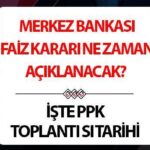 MPC MERKEZ BANKASI TOPLANTI TARİHİ 2025 || Merkez Bankası’nın Ocak ayı faiz kararı ne zaman açıklanacak? Faiz indirimi olacak mı? TCMB faiz beklentisi!