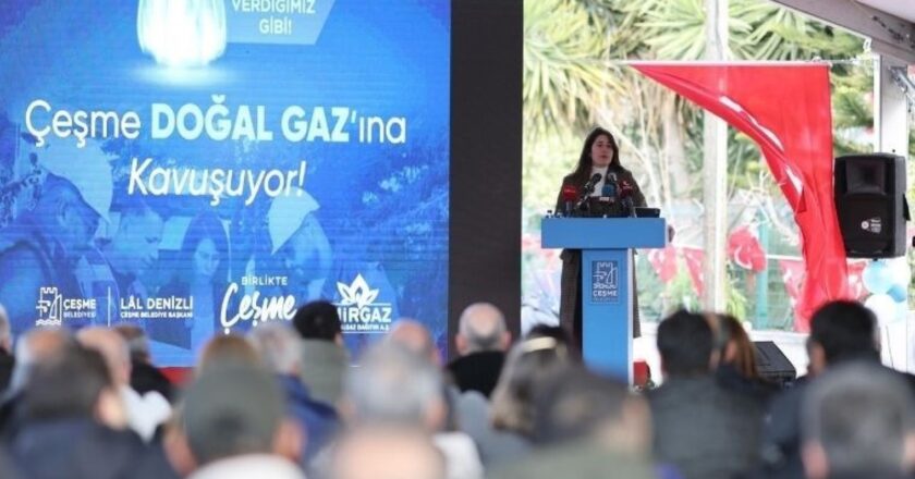 İlk doğal gaz Çeşme’de verildi! – Cumhuriyetin son dakikası