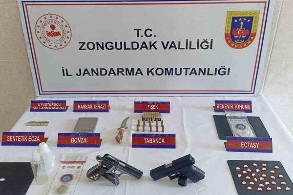 Zonguldak’ta eş zamanlı uyuşturucu operasyonunda 7 şüpheli yakalandı