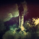 Her şey saniyeler içinde yaşandı! Fırlayan cisim ve parlak mavi ışık… “Starship’te neler oluyor?”