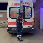 Rögar çukuruna düşen motosikletin sürücüsü ağır yaralandı
