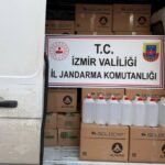 İzmir’de 1 ton etil alkol ele geçirildi
