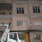 Mardin’de binada çıkan yangında 1 çocuk öldü