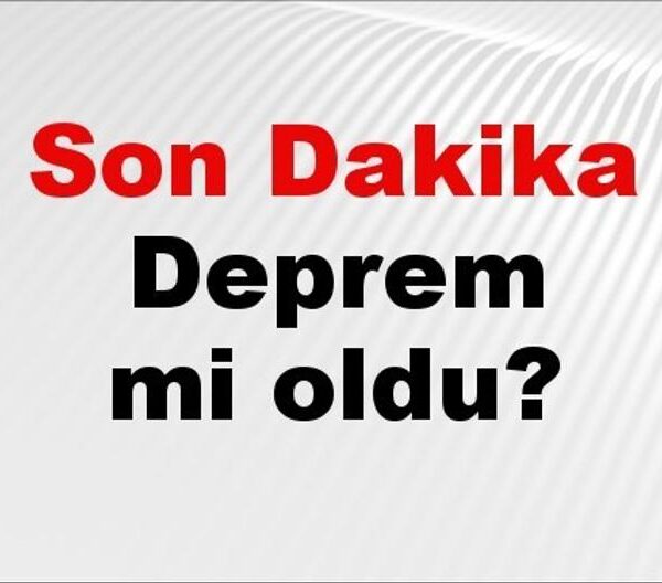 Son Dakika: Deprem Mi Gerçekleşti? AFAD’dan 26 Kasım 2025’teki Son Gelişmeler!