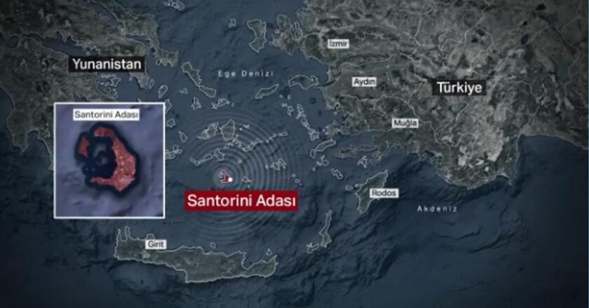 Yapay Zeka, Santorini’deki Deprem Gizemini Aydınlattı
