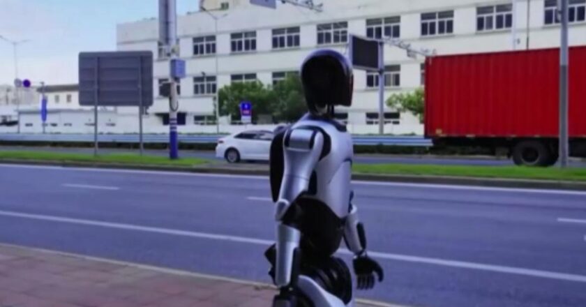 İnsansı robot, 3 günde 106 km mesafe kat etti!