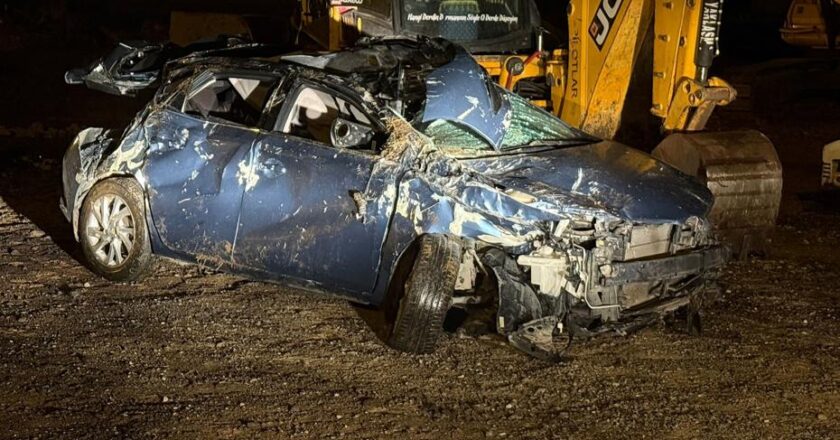 Erzurum’da meydana gelen trafik kazasında 3 kişi yaralandı.